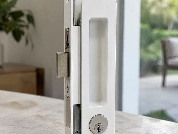 Patio door lock